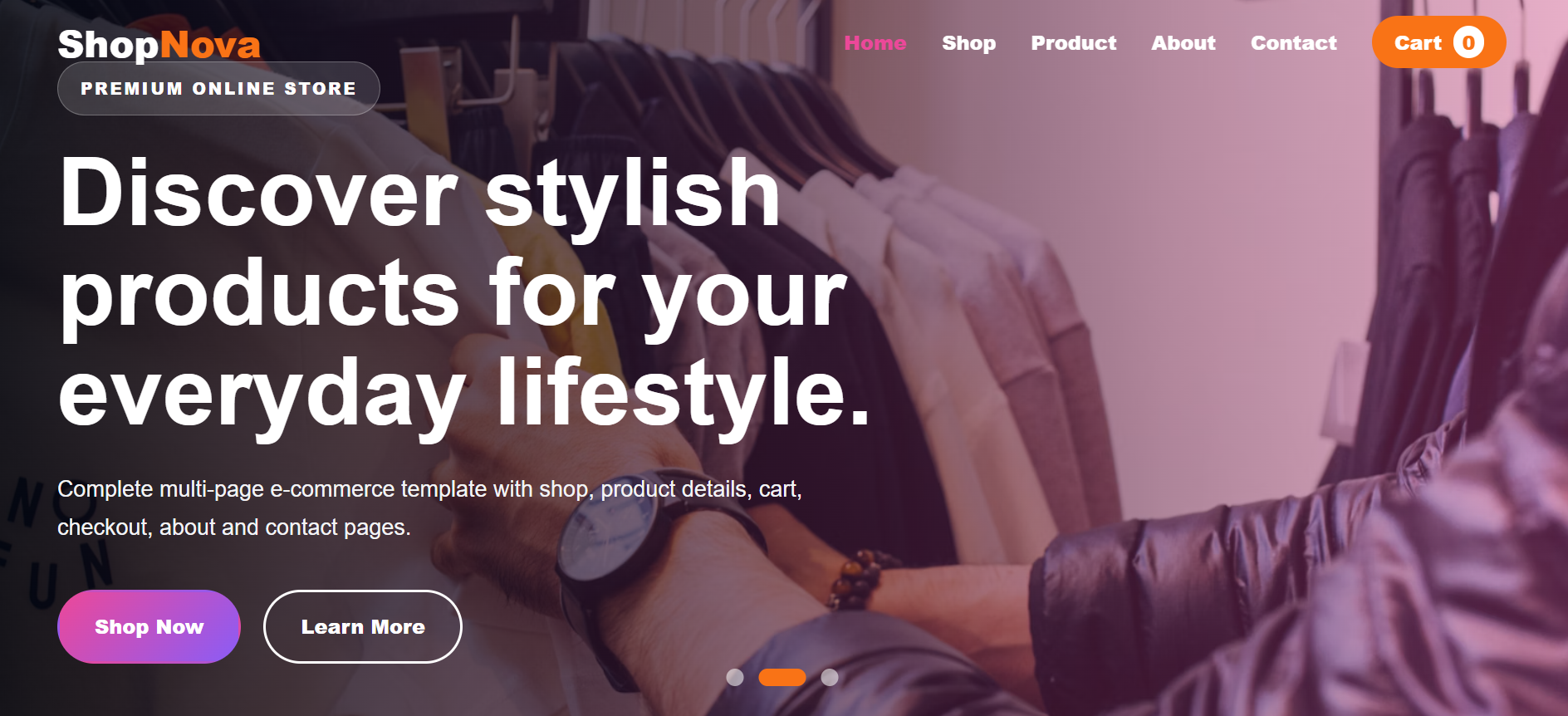 ECOMMERCE - Multipage Template Download