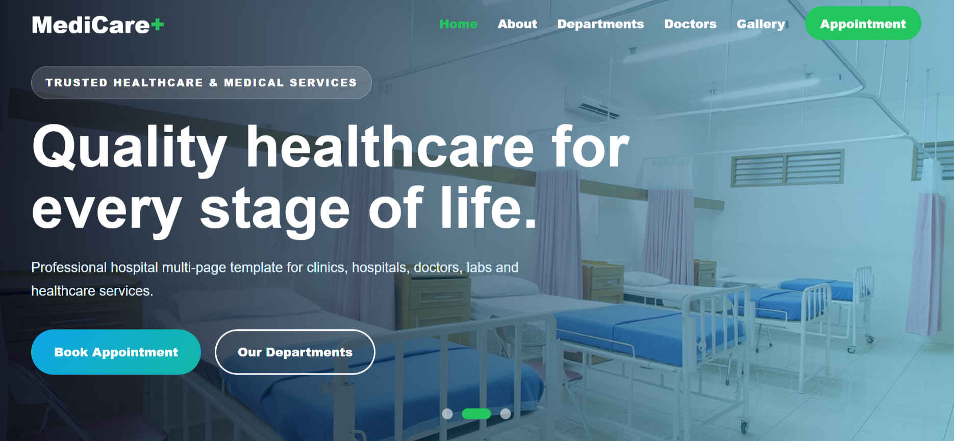 Hospital - Multipage Template Download